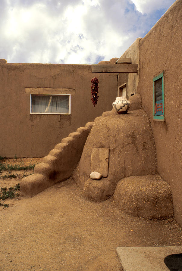 Landscape Photograph - Taos Pueblo #1 by Jerry McElroy
