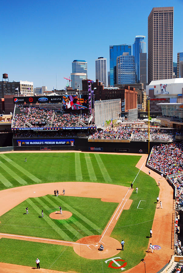 Target Field Home of the Twins #1 Photograph by James Kirkikis