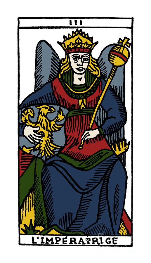 Tarot Card The Empress #1 Photograph by Granger