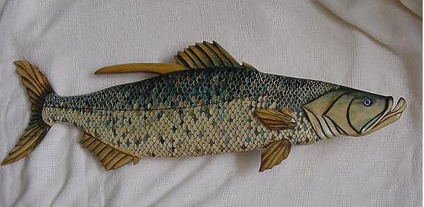 Tarpon number nine wooden fish Relief by Lisa Ruggiero - Fine Art America