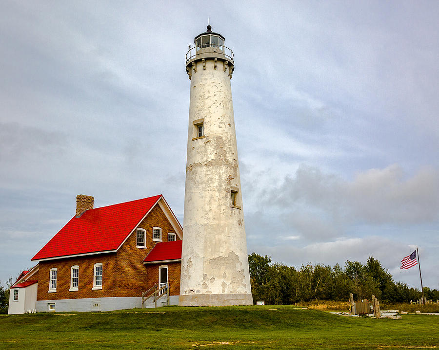 Tawas Point Lighthouse - Lower Peninsula, MI #1 Photograph by Jack R Perry