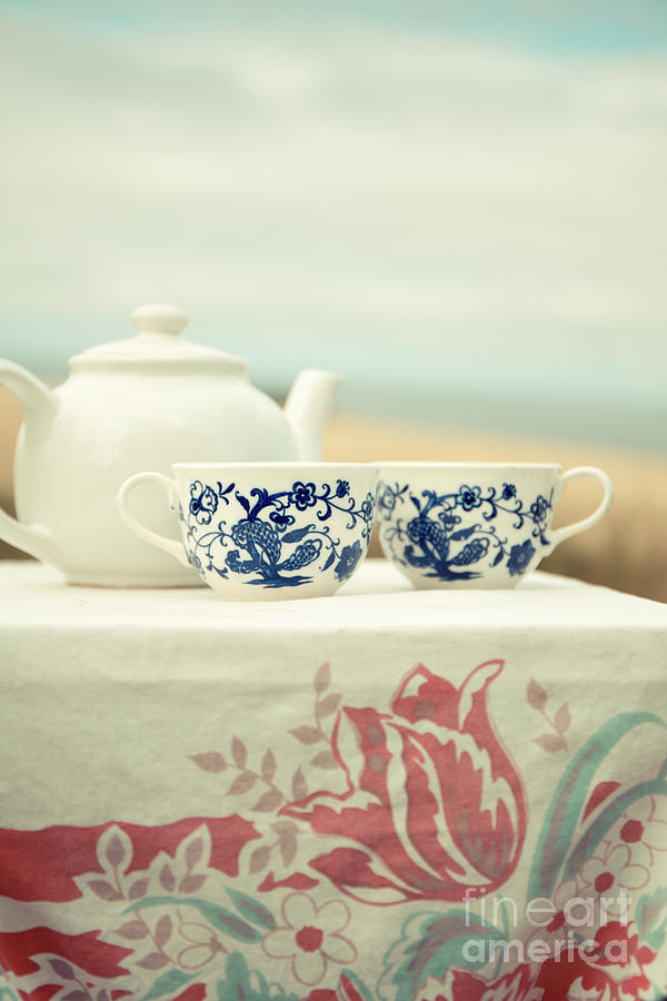 Tea Photograph - Tea For Two #1 by Edward Fielding