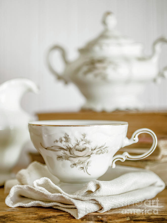 Tea Photograph - Tea Time #1 by Edward Fielding
