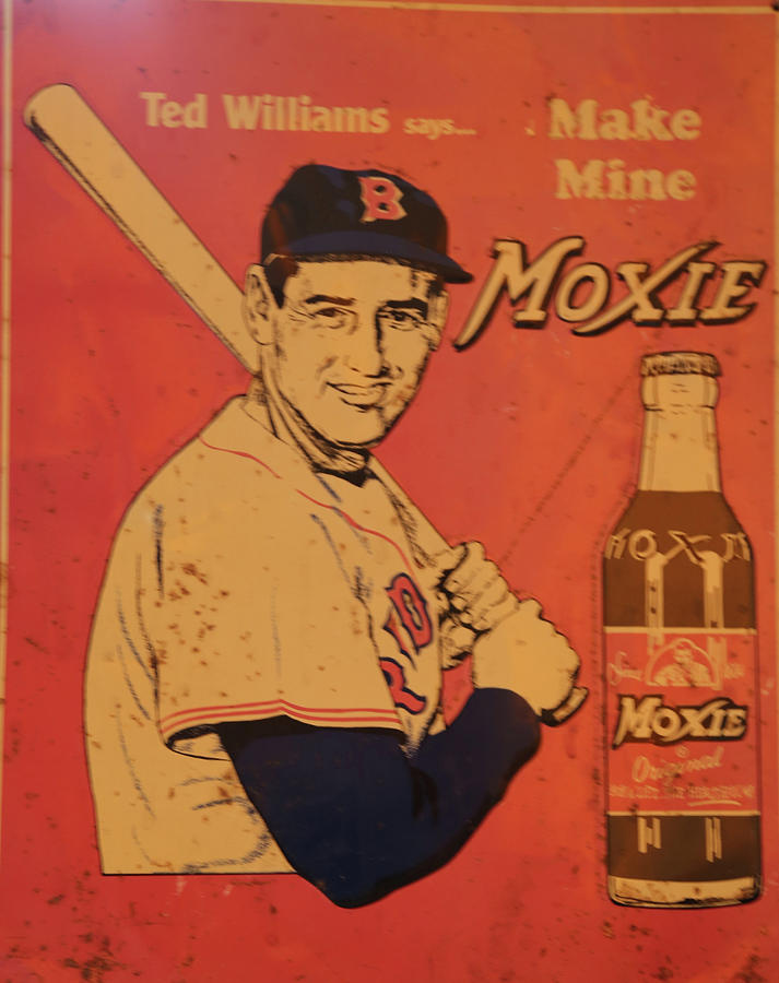 Ted Williams for Moxie #1 Photograph by Imagery-at- Work