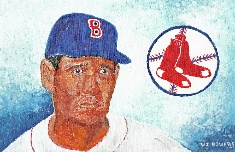 Ted Williams #1 Painting by William Bowers