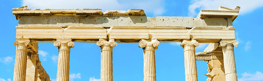 Temple of Athena Nike in Greece #1 Photograph by Marek Poplawski