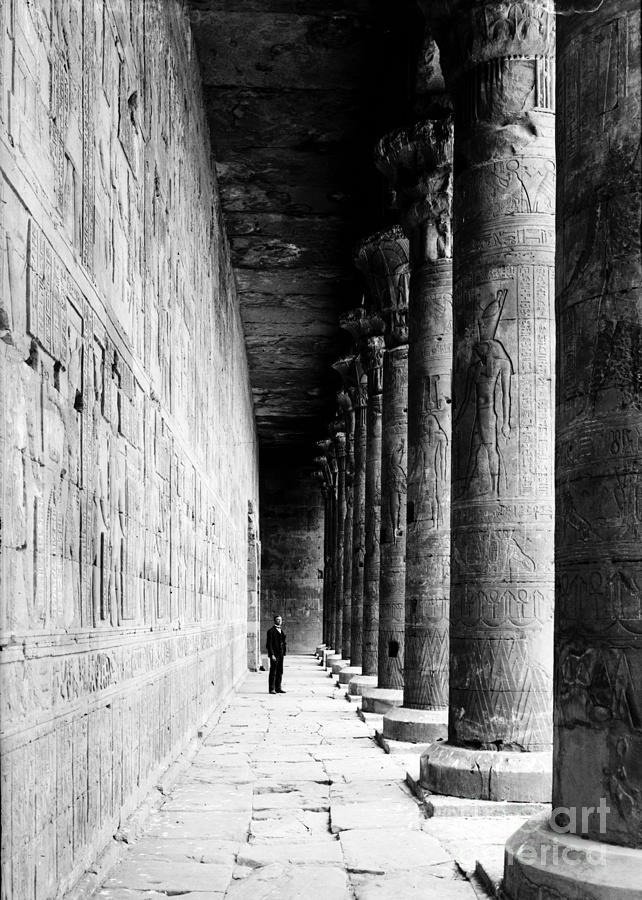 Temple Of Horus At Edfu, 20th Century #1 Photograph by Science Source
