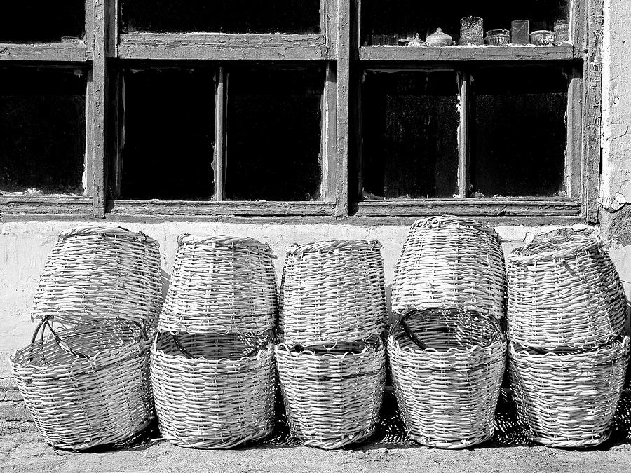 Ten Baskets #2 Photograph by Dominic Piperata