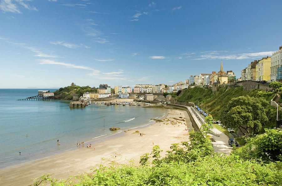 Tenby Harbour #1 Photograph by Jeremy Voisey