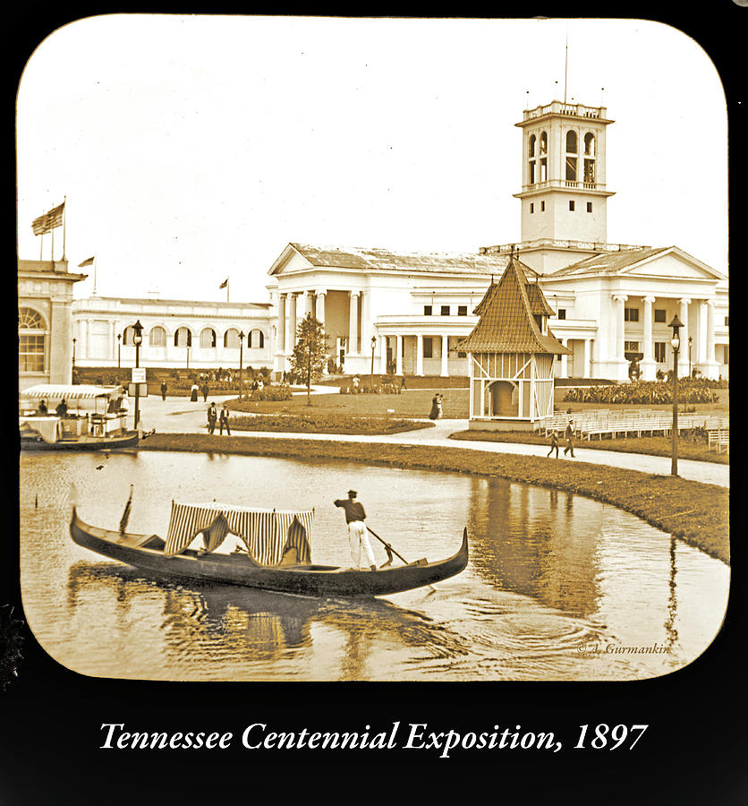 Tennessee Centennial Exposition, Auditorium Building, Lake and G #1 Photograph by A Macarthur Gurmankin