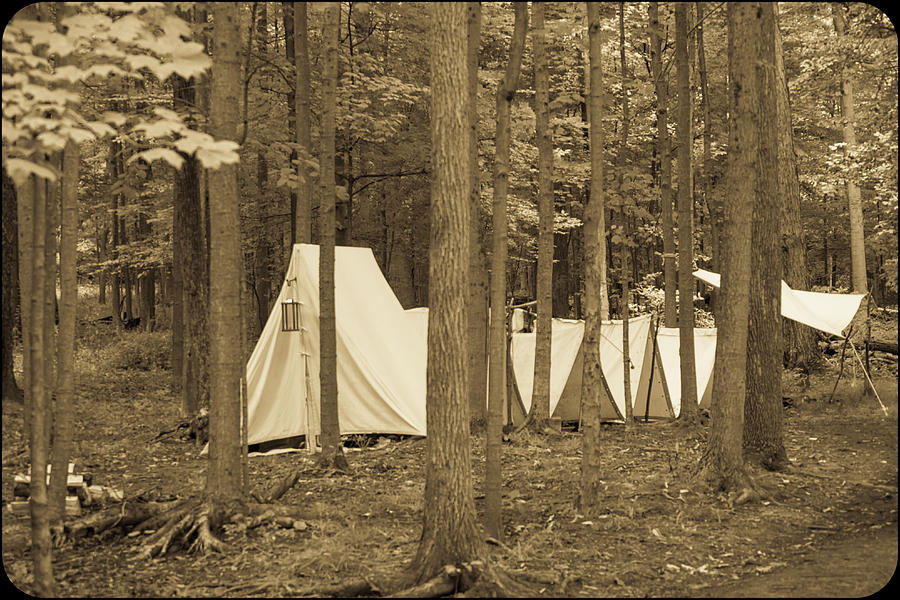Tents #1 Photograph by Stewart Helberg