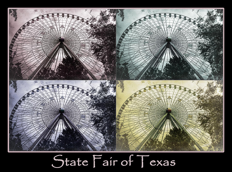 Texas Star Poster Photograph by Joan Carroll