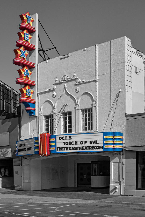 Texas Theater #1 Photograph by David and Carol Kelly