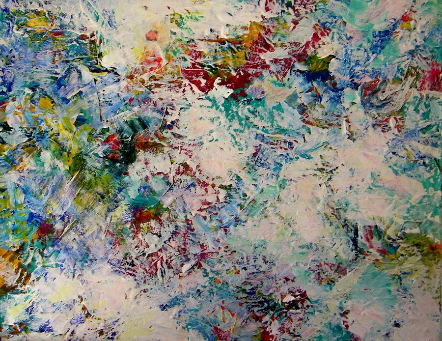 Textured Expectations #1 Painting by Judith Redman