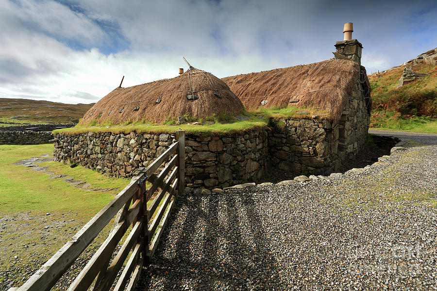 Thatched Blackhouse, Isle of Lewis Photograph by Maria Gaellman