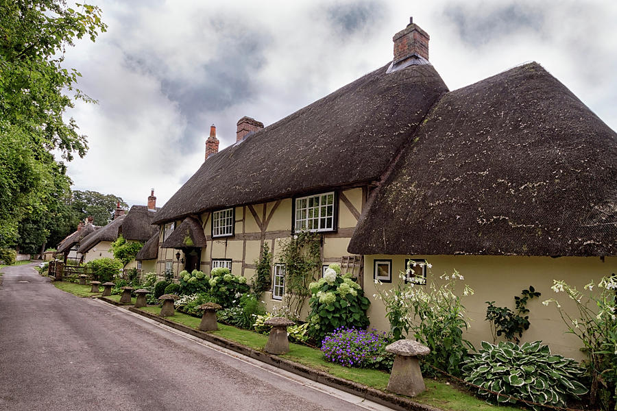 Thatched Cottages of Hampshire 20 #1 Photograph by Shirley Mitchell