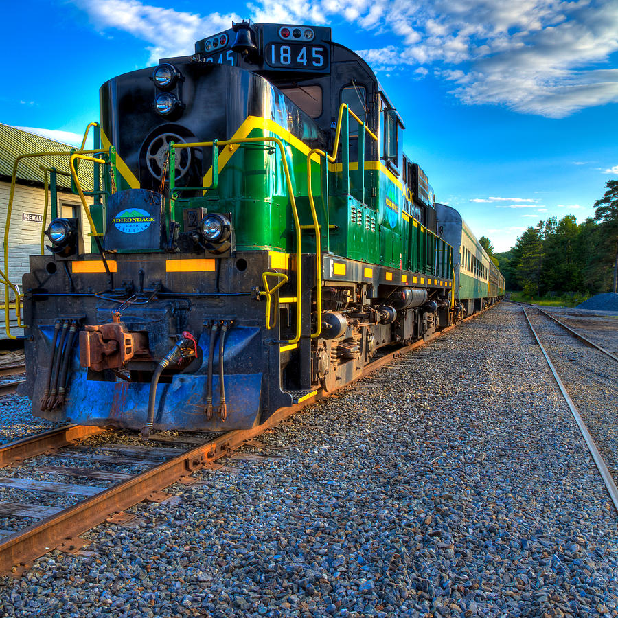 The Adirondack Scenic Railroad #1 Photograph by David Patterson