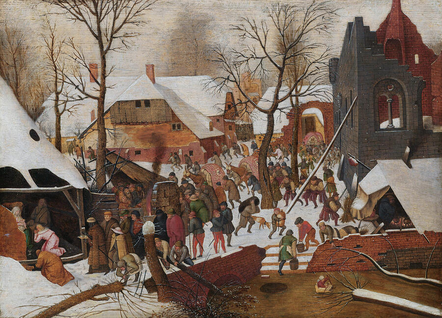 The Adoration of the Magi Painting by Pieter Brueghel the Younger