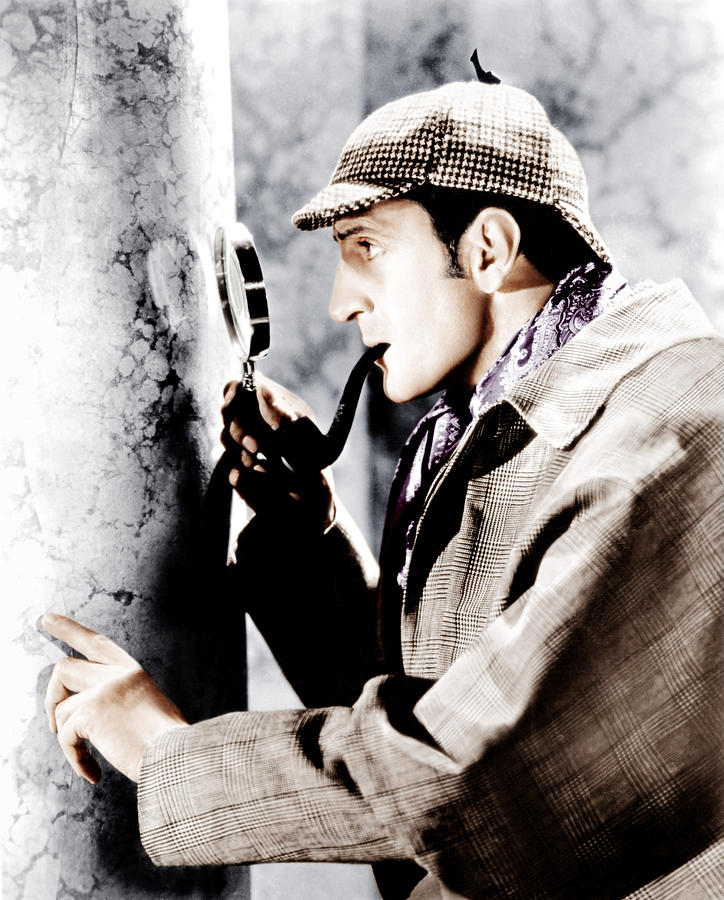 Sherlock Holmes Photograph - The Adventures Of Sherlock Holmes #1 by Everett