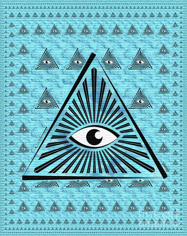pyramid eye art