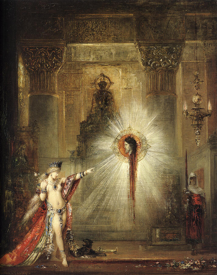The Apparition #6 Painting by Gustave Moreau