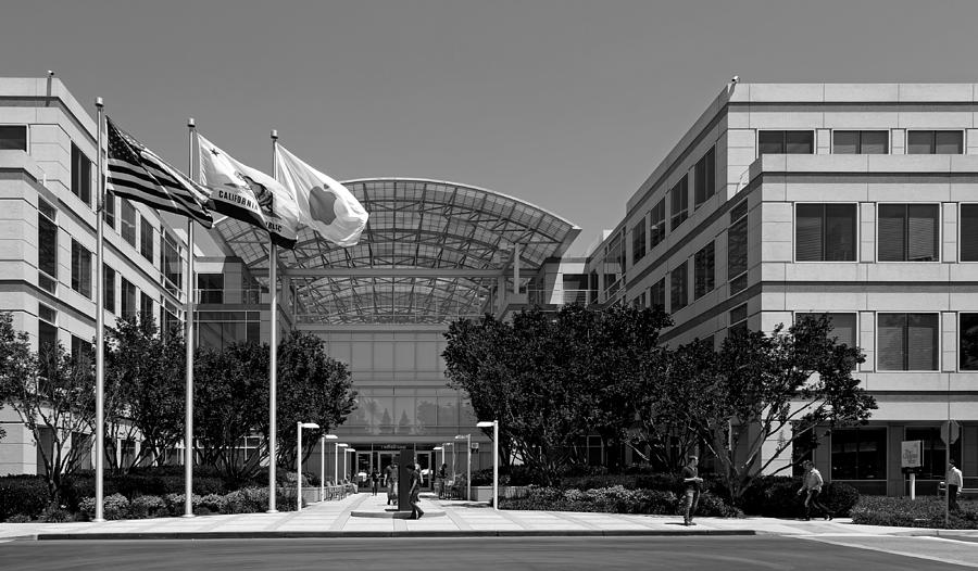 City Photograph - The Apple Campus - Cupertino California #1 by Mountain Dreams