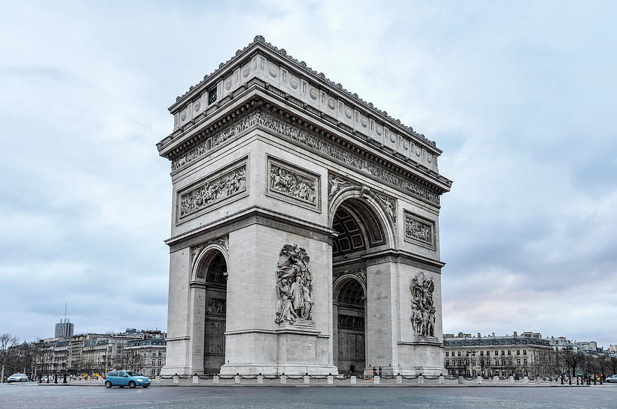 The Arc de Triomphe in Paris #1 Photograph by Dutourdumonde Photography
