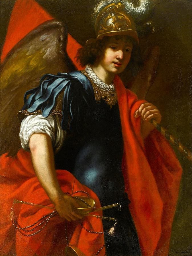 The Archangel Michael Painting By MotionAge Designs Pixels 1 The Archangel Michael Motionage Designs