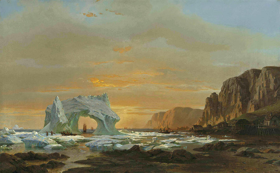 The Archway #2 Painting by William Bradford