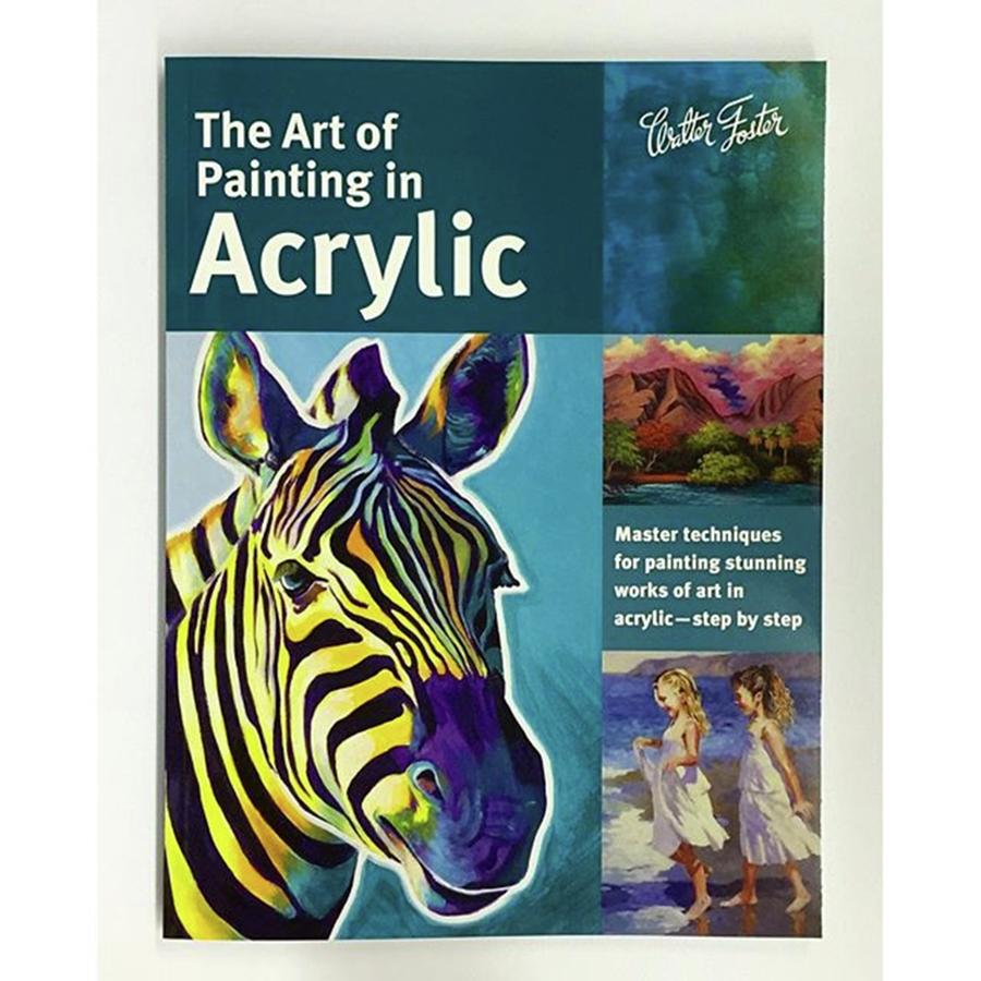 Book Photograph - the Art Of Painting In Acrylic #1 by Darice Machel McGuire
