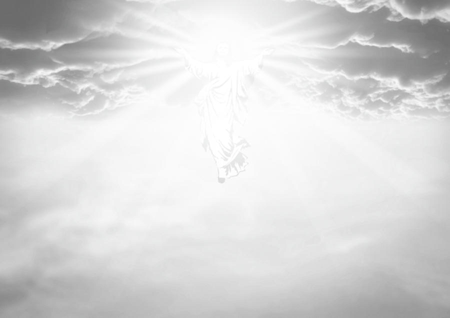 Jesus Christ Digital Art - The Ascension And Resurrection #1 by Allan Swart