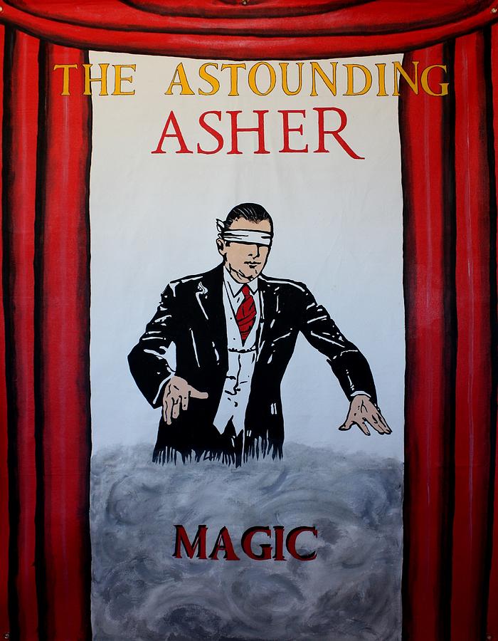 The Astounding Asher #1 Painting by Ralph LeCompte
