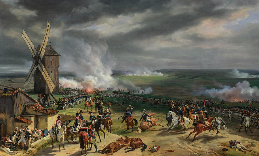 Revolutionary Painting - The Battle Of Valmy by Emile-Jean-Horace Vernet Revolutionary Painting - The Battle Of Valmy by Emile-Jean-Horace Vernet