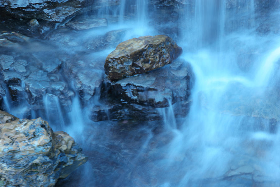 The beauty of rocks and water #1 Photograph by Jeff Swan