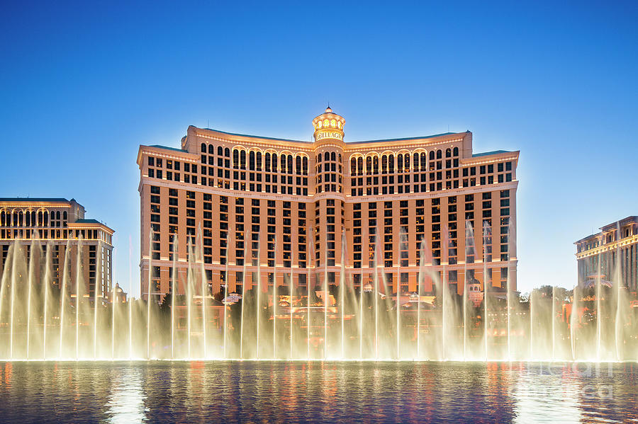 The Bellagio Hotel Las Vegas, Nevada Photograph by Sv - Fine Art
