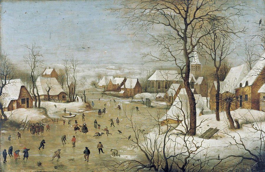 The Bird Trap #2 Painting by Pieter Brueghel the Younger