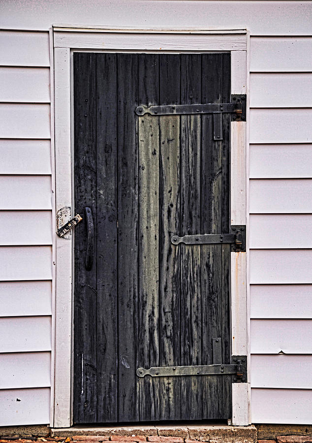 The Black Door #1 Photograph by Linda Brown