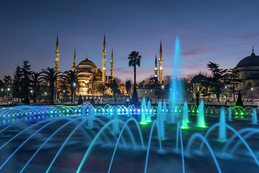 Architecture Photograph - The Blue Mosque  #4 by Ayhan Altun
