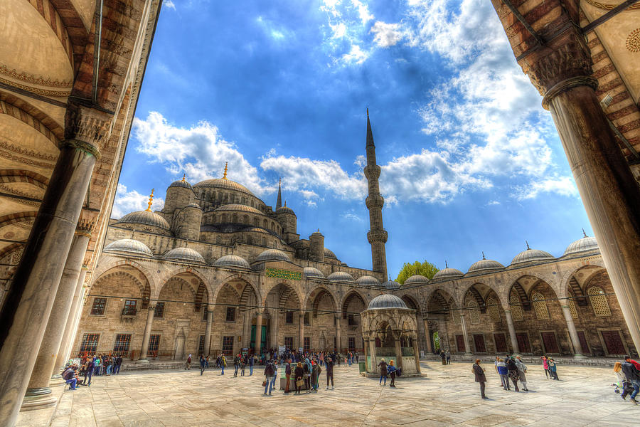 The Blue Mosque Istanbul #1 Photograph by David Pyatt