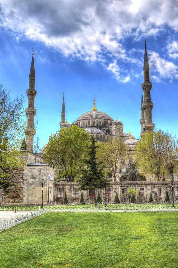 The Blue Mosque Istanbul Turkey #1 Photograph by David Pyatt