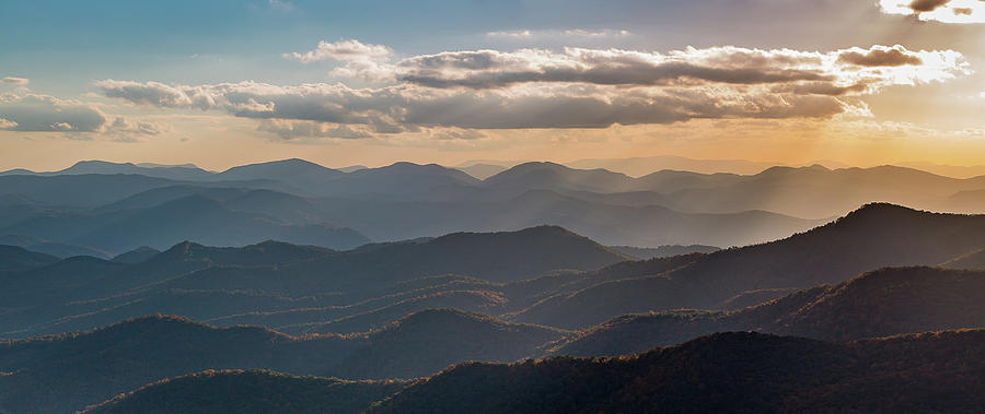 The Blue Ridge #1 Photograph by Donnie Whitaker