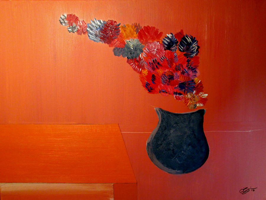 The Blue Vase #1 Painting by Bill OConnor