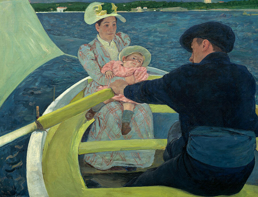 The Boating Party, from 1893-1894 Painting by Mary Cassatt