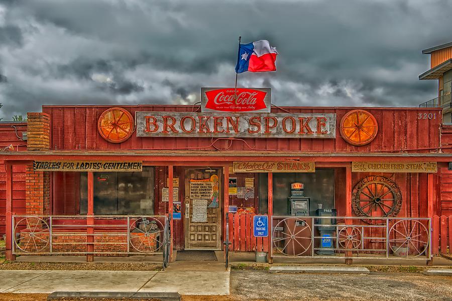 Austin Photograph - The Broken Spoke #1 by Mountain Dreams