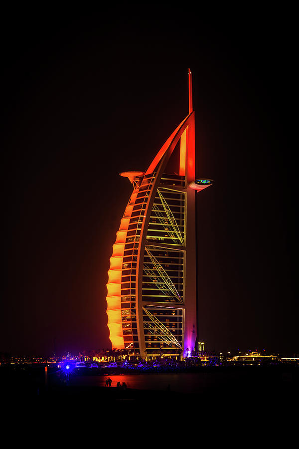 The Burj Al Arab #1 Photograph by Andrew Matwijec