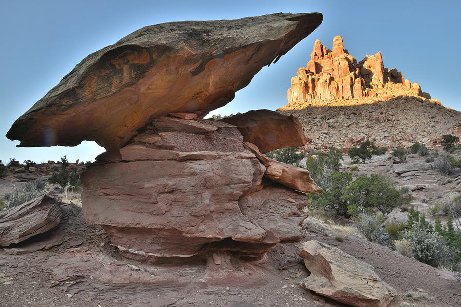 The Castle and Balanced Rock #2 Photograph by Ray Mathis