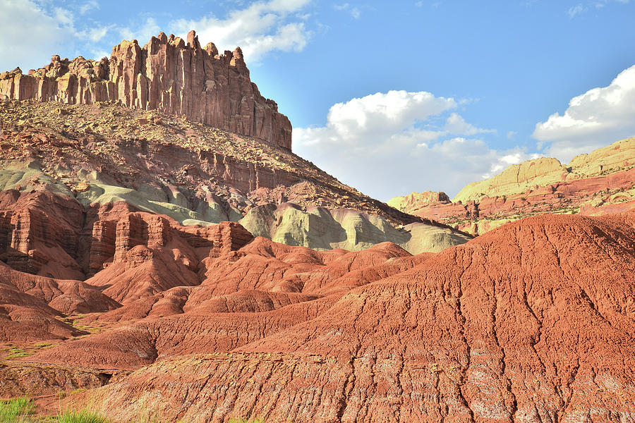 The Castle of Capitol Reef #1 Photograph by Ray Mathis