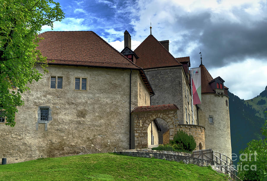 the Castle of Gruyeres #2 Photograph by Michelle Meenawong