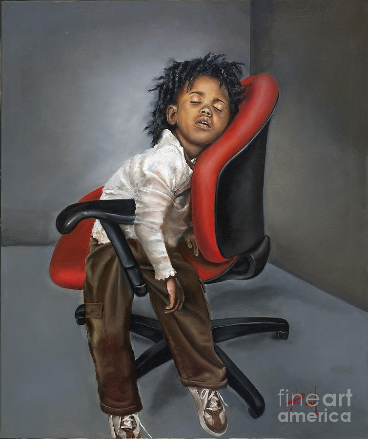 The Chair Painting by David Roby