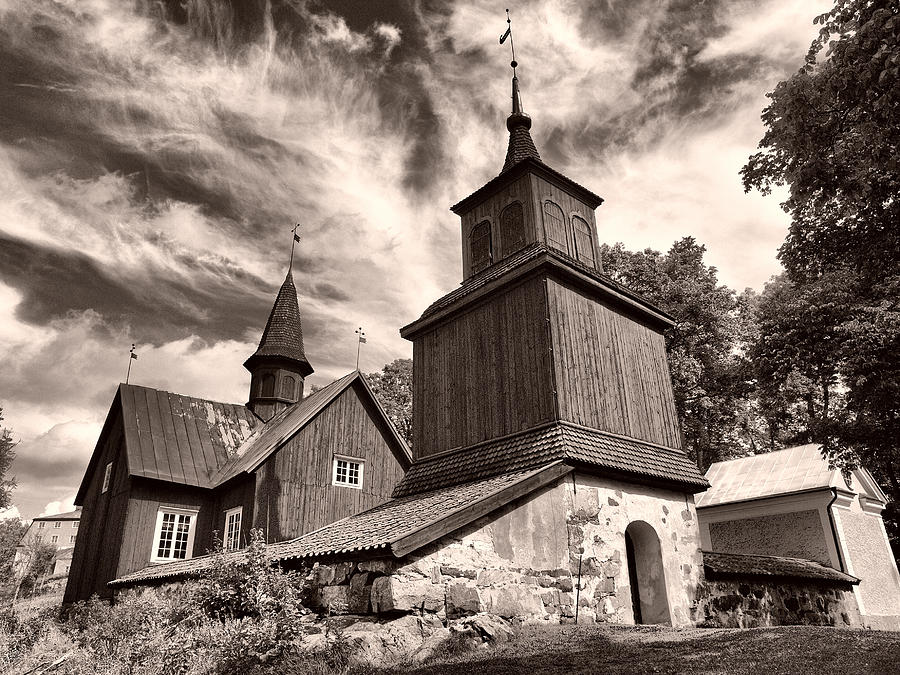 The Church of Fagervik #2 Photograph by Jouko Lehto